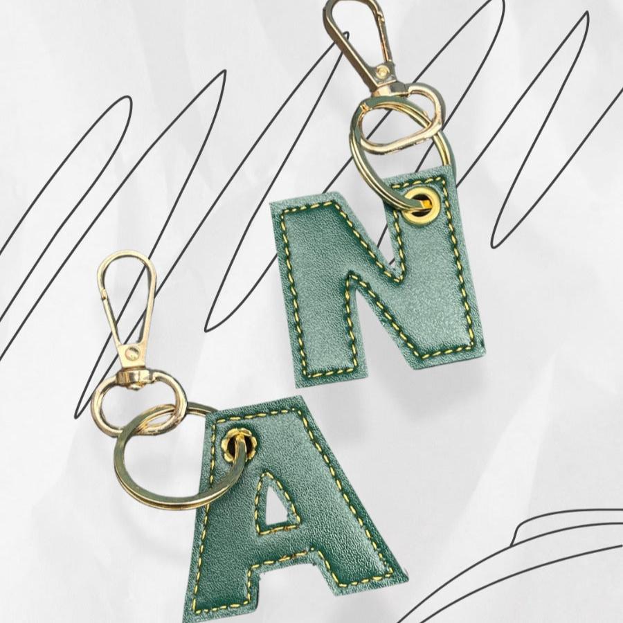 Personalised Alphabet Keychains AK (No Cod Allowed On This Product) - Prepaid Orders Only