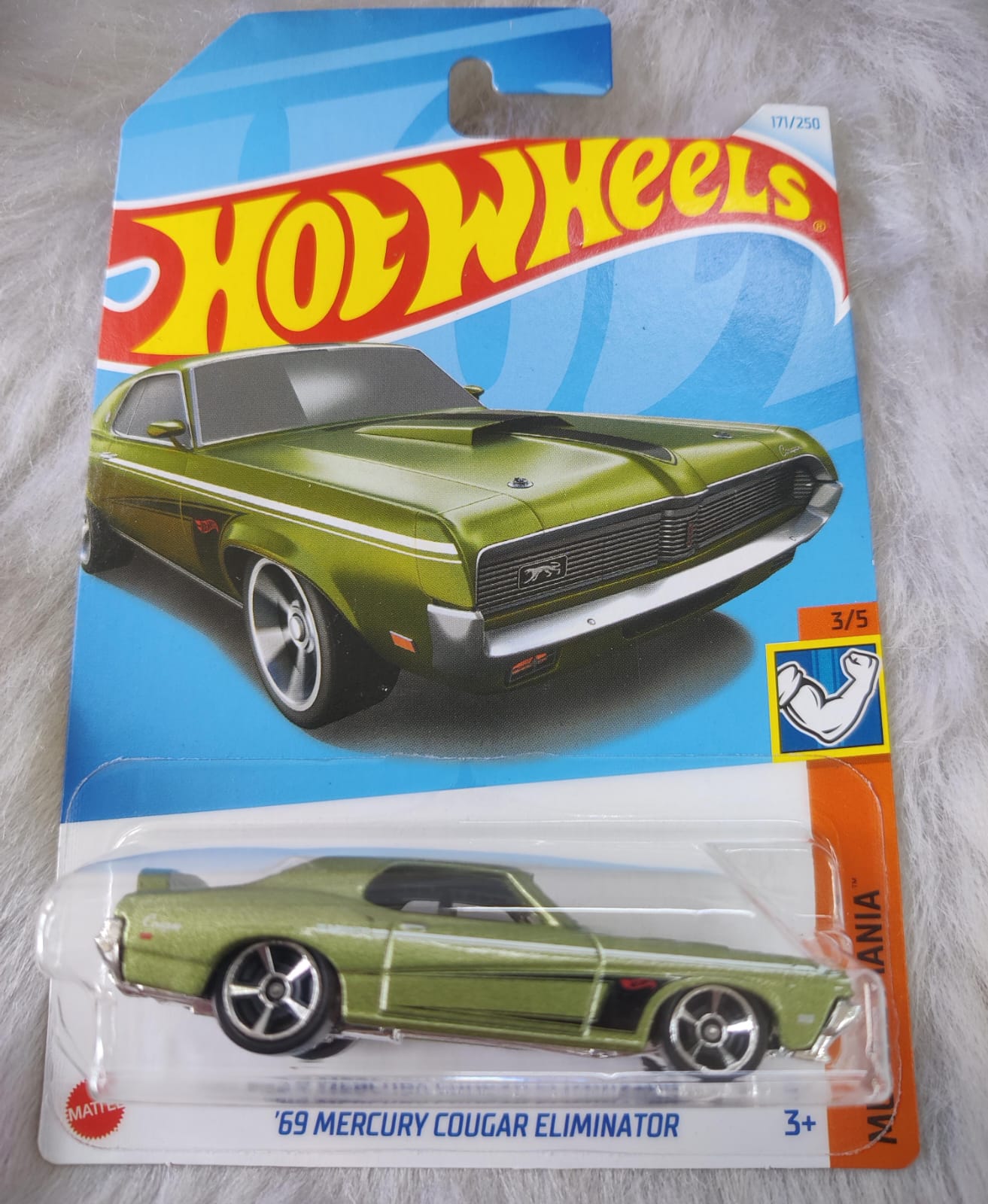 Hot Wheels '69 Mercury Cougar Eliminator Vehicle Exclusive Collection - No Cod Allowed On this Product - Prepaid Orders Only