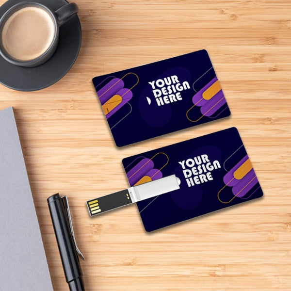 Personalised 16 Gb Credit Card Pendrive  No Cash On Delivery Allowed On This Product - Prepaid Orders Only