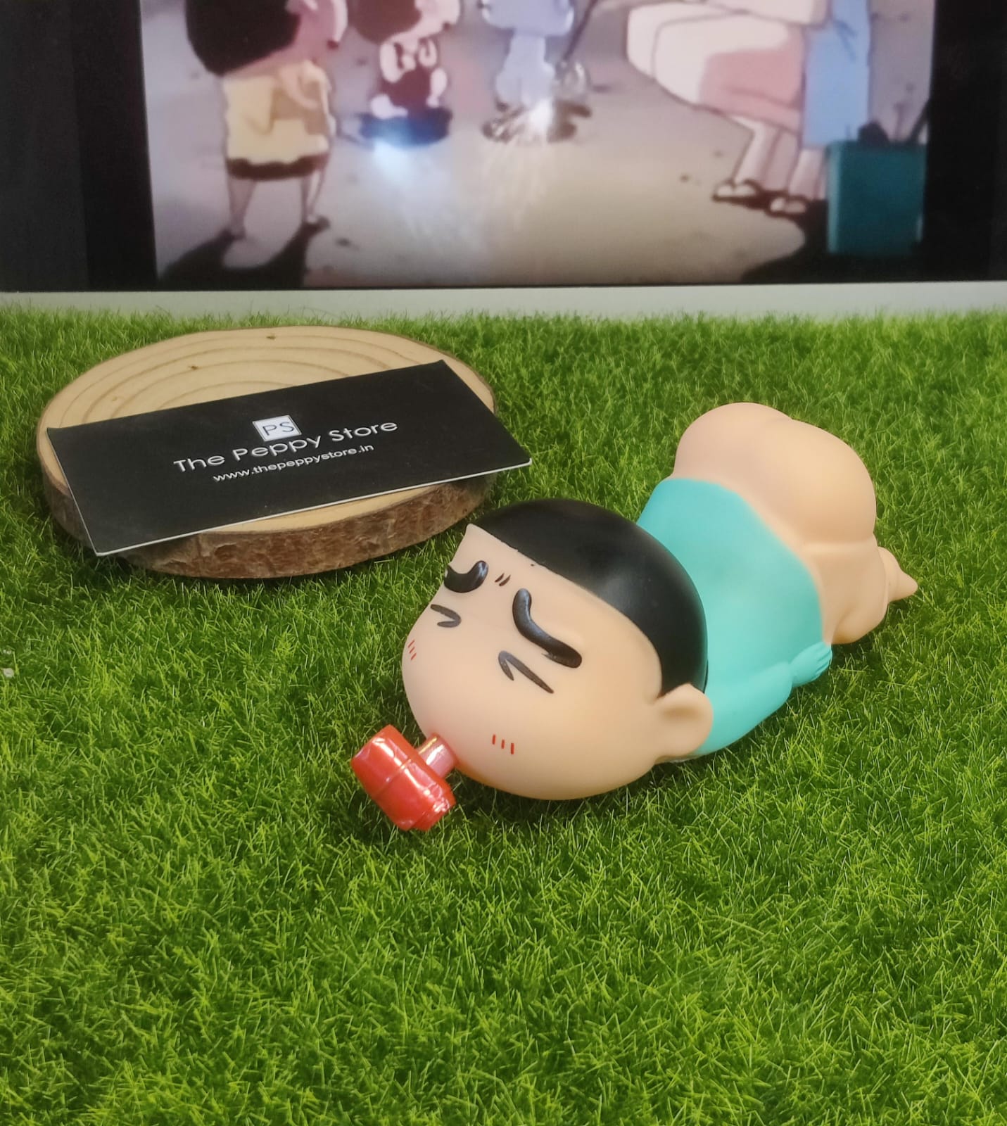 Shinchan Figures With Blowing Toy (Select From Drop Down Menu)