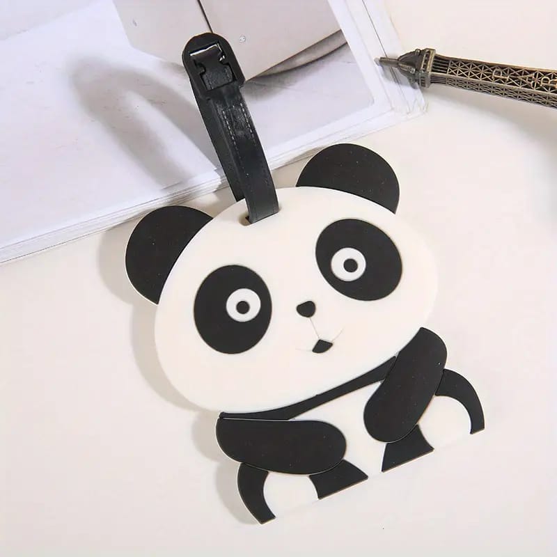 Panda Luggage Tag