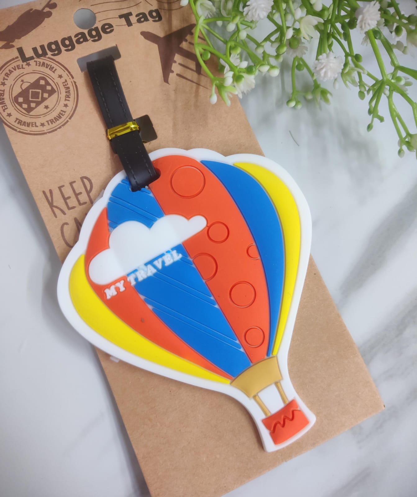 My Travel Parachute Luggage Tag