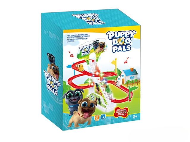 Puppy Dog Pals Race Track With Light and Sound (No Cash On Delivery Allowed On This Product) - Prepaid Order Only