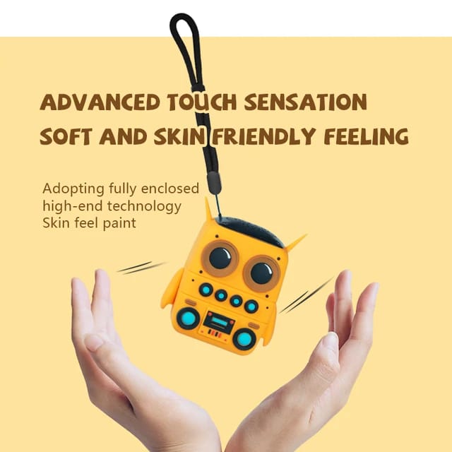 Mini Owl Shape Portable High Quality Wireless Bluetooth Speaker - USB Chargeable