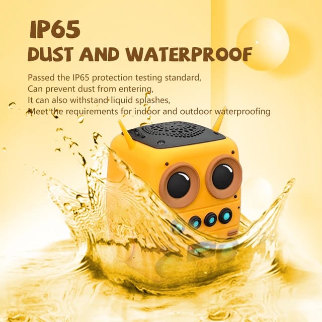 Mini Owl Shape Portable High Quality Wireless Bluetooth Speaker - USB Chargeable