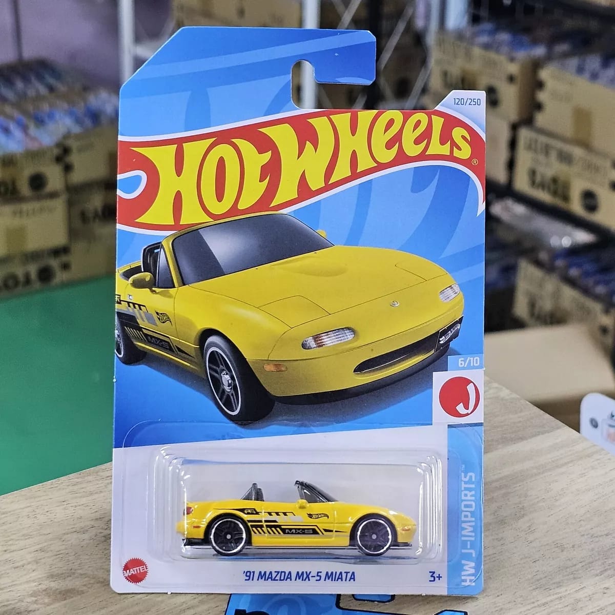 Hot Wheels 91 Mazda MX 5 Miata Vehicle Exclusive Collection - No Cod Allowed On this Product - Prepaid Orders Only