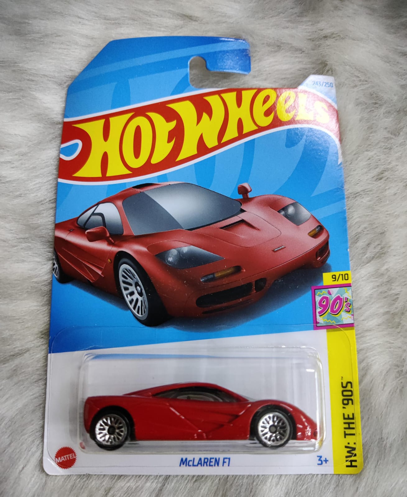 Hotwheels Mclaren F1 Vehicle Exclusive Collection