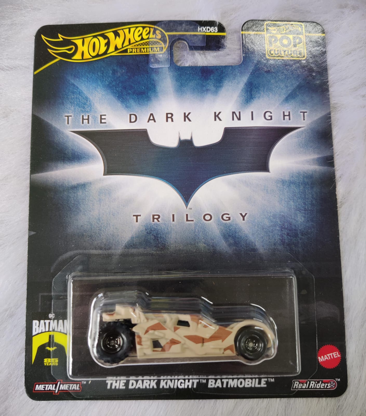 Hot Wheels Batman : The Dark Knight Batmobile Vehicle Exclusive Collection - No Cod Allowed On this Product - Prepaid Orders Only