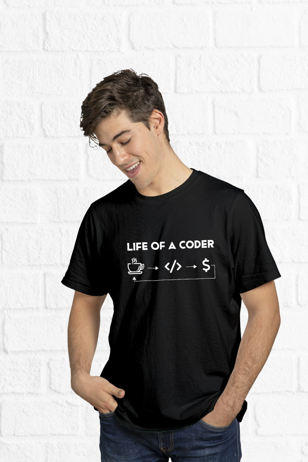 Life Of A Coder T-shirt