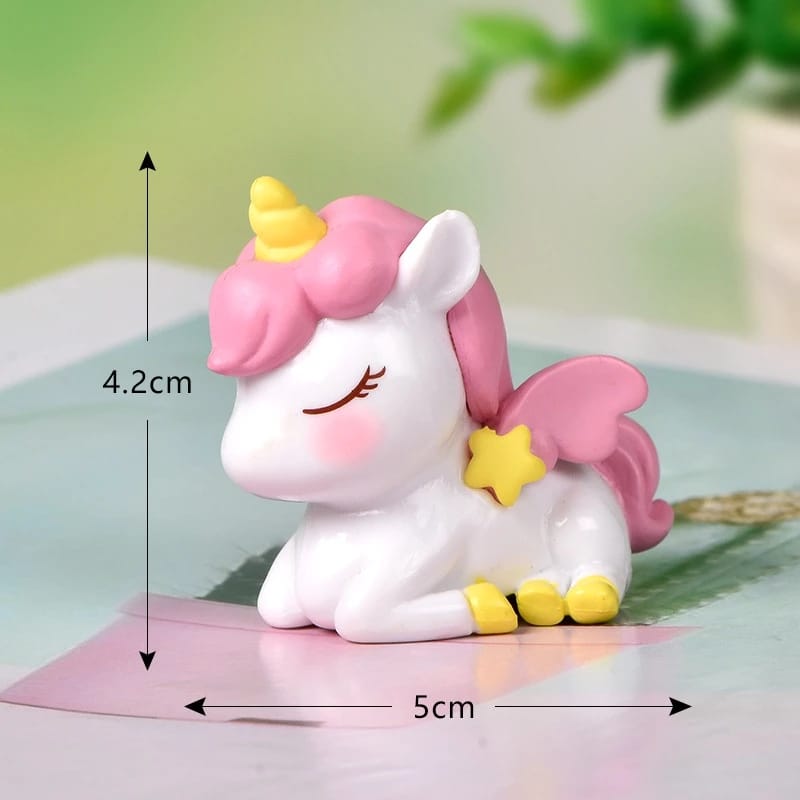 Cute Unicorn Figures (Set of 2)