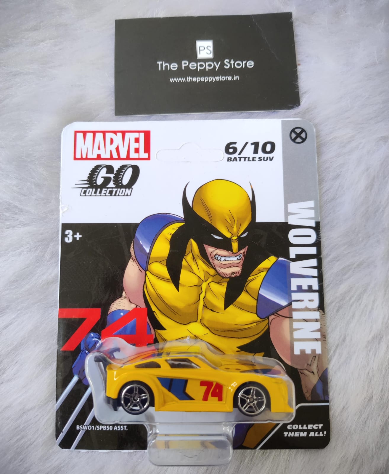 Official Marvel Hasbro Cars. Scale 1:64 Set of 6 Exclusive Go Collection - No Cod Allowed On this Product - Prepaid Orders Only