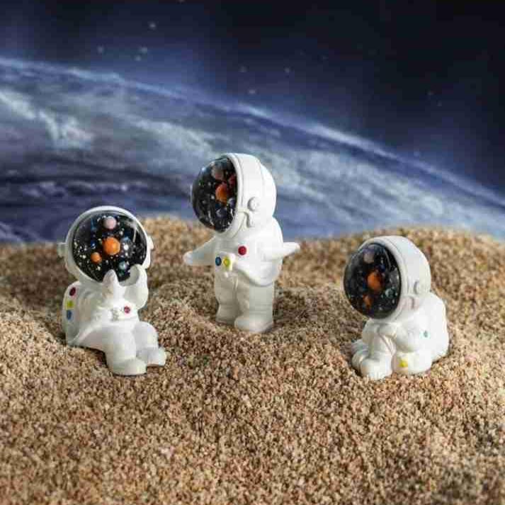 Astronaut Showpiece - Set of 3