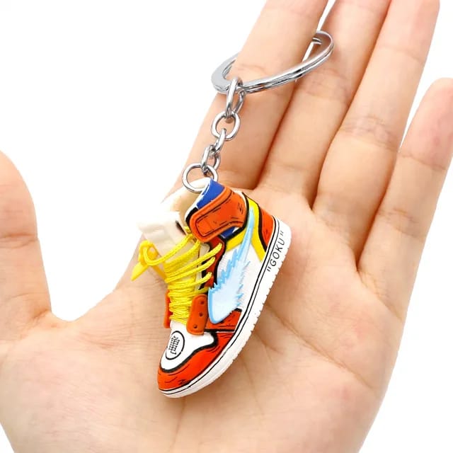 3D Sneaker Keychain - Orange