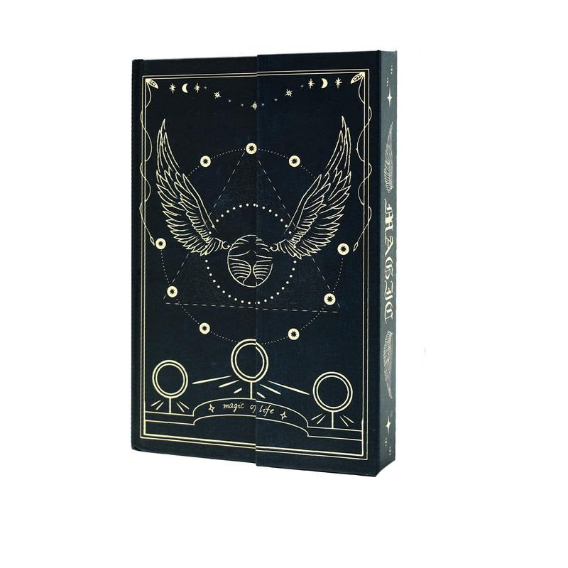 Quidditch Snitch Themed Magnetic Hardbound Planner Journal