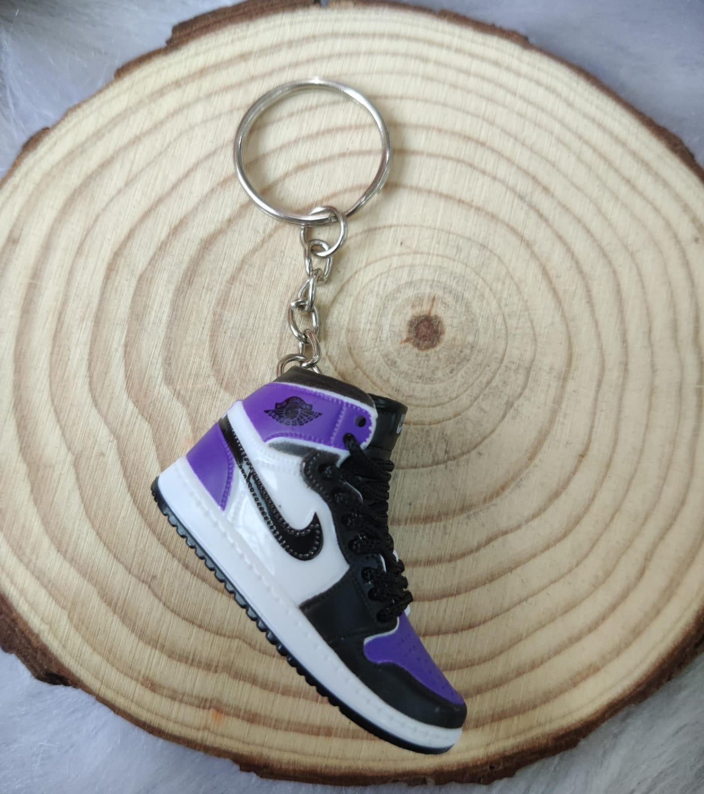 3D Sneaker Keychain - Purple