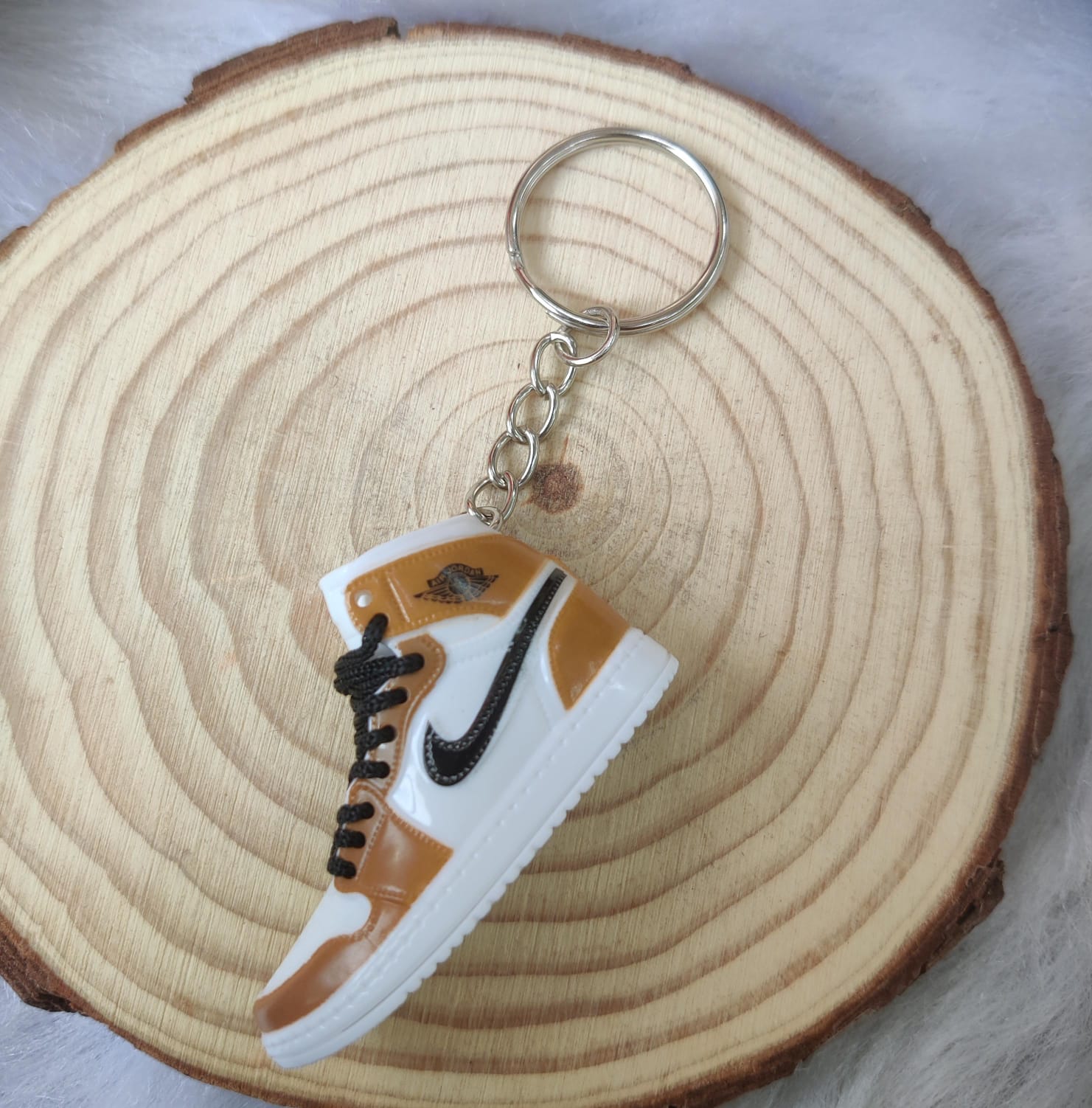 3D Sneaker Keychain - Ocre