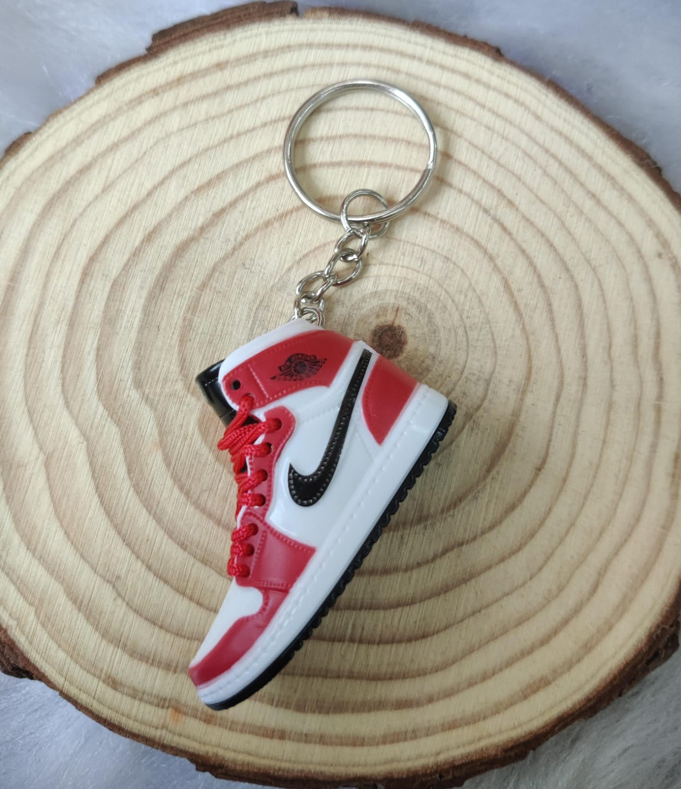 3D Sneaker Keychain - Red