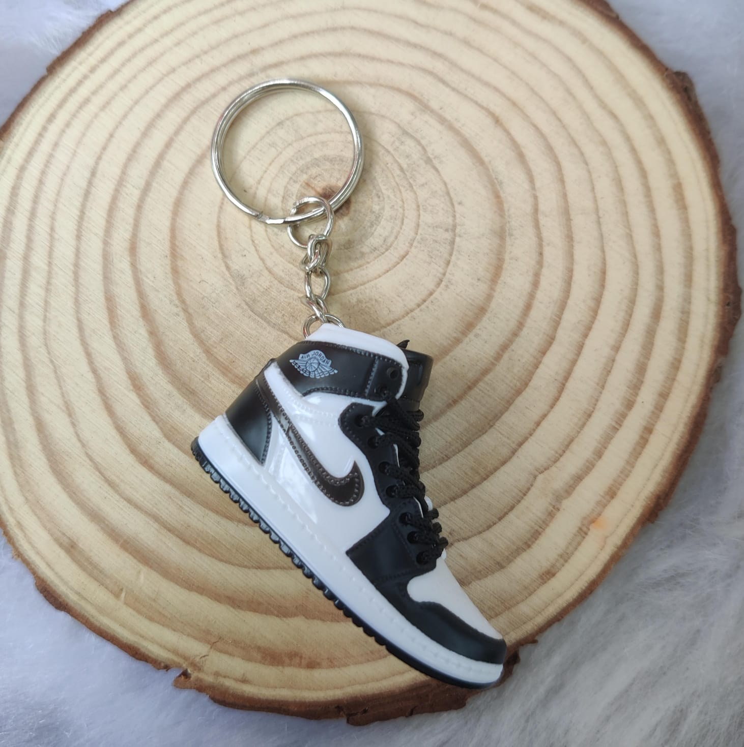 3D Sneaker Keychain - Black