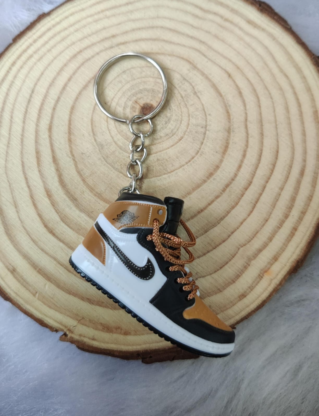 3D Sneaker Keychain - Brown