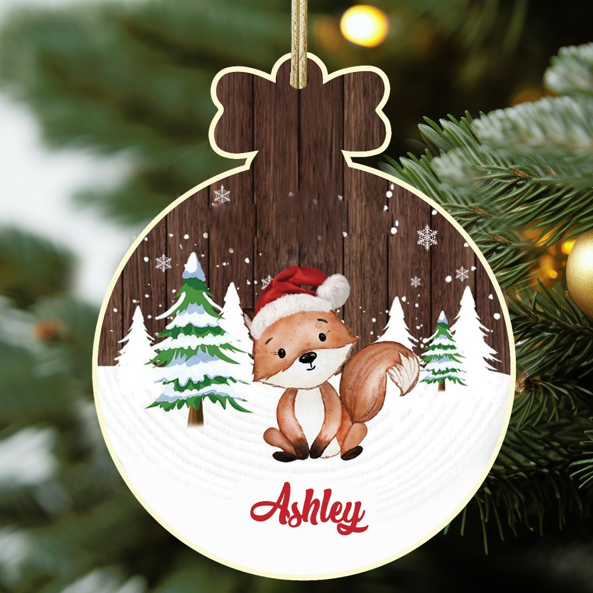 Personalised Name Christmas Ornament (No Cod Allowed On This Product) - Prepaid Orders Only