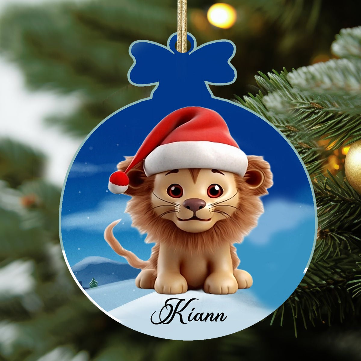 Personalised Name Christmas Ornament (No Cod Allowed On This Product) - Prepaid Orders Only