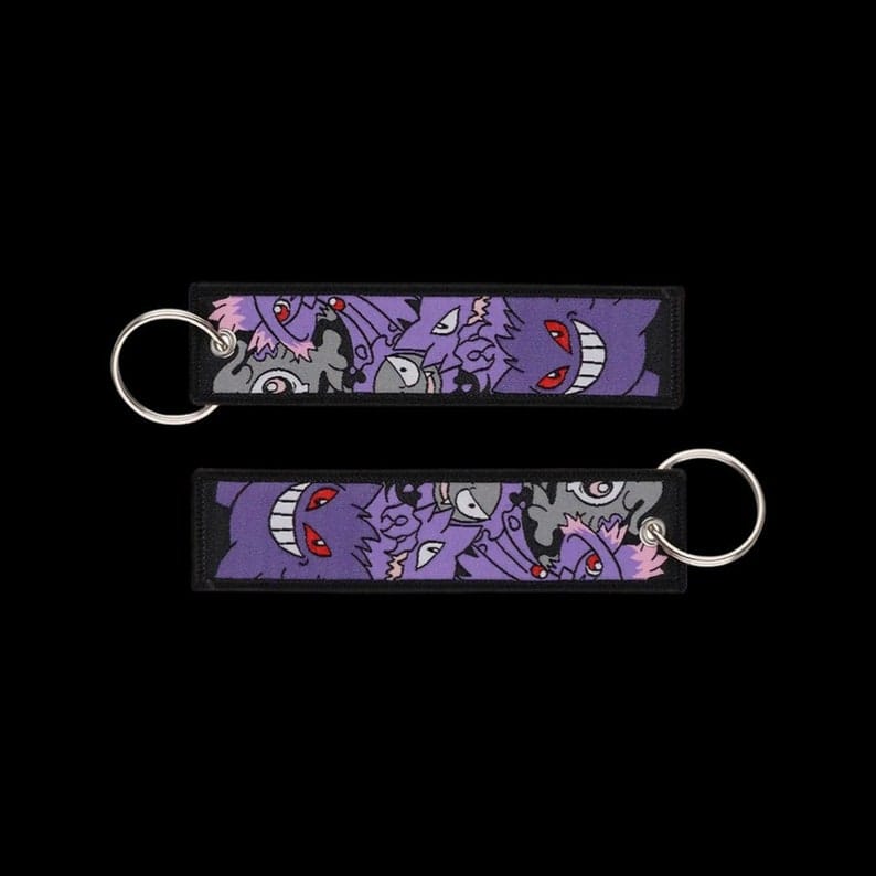 Pokemon Gengar Cloth Keychain