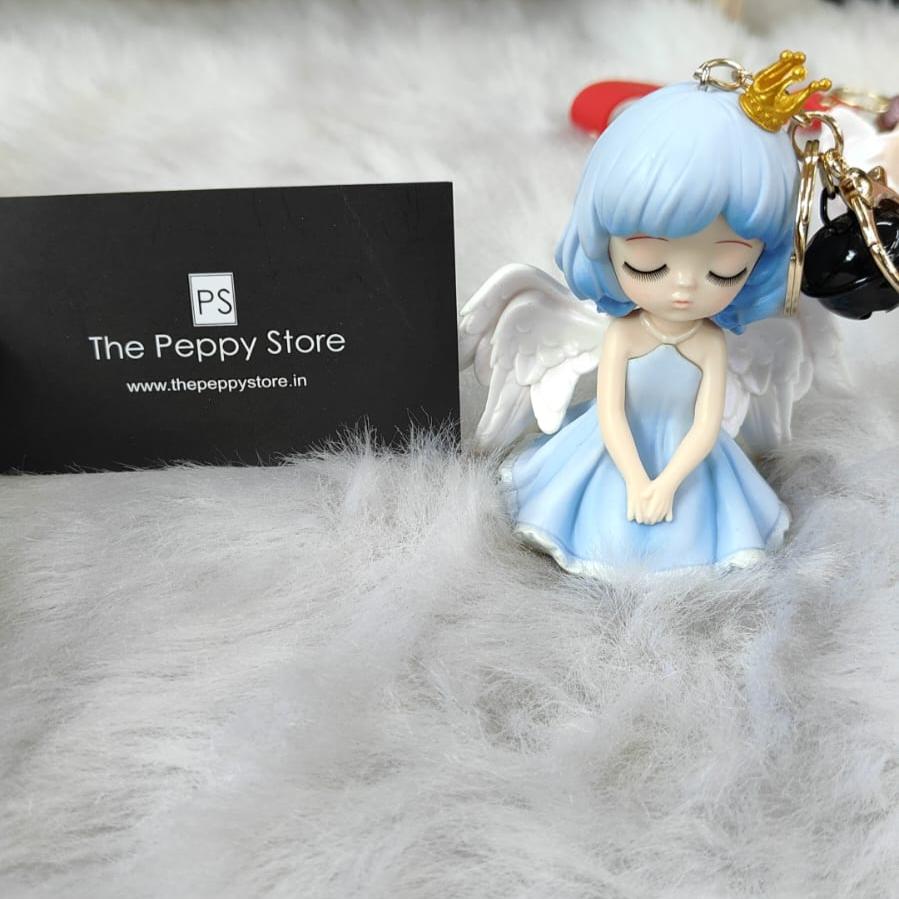 Cute Angel Keychain (Select From Drop Down Menu)