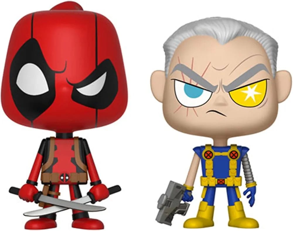 Deadpool And Cable Vinyl Funko Pop - Set of 2