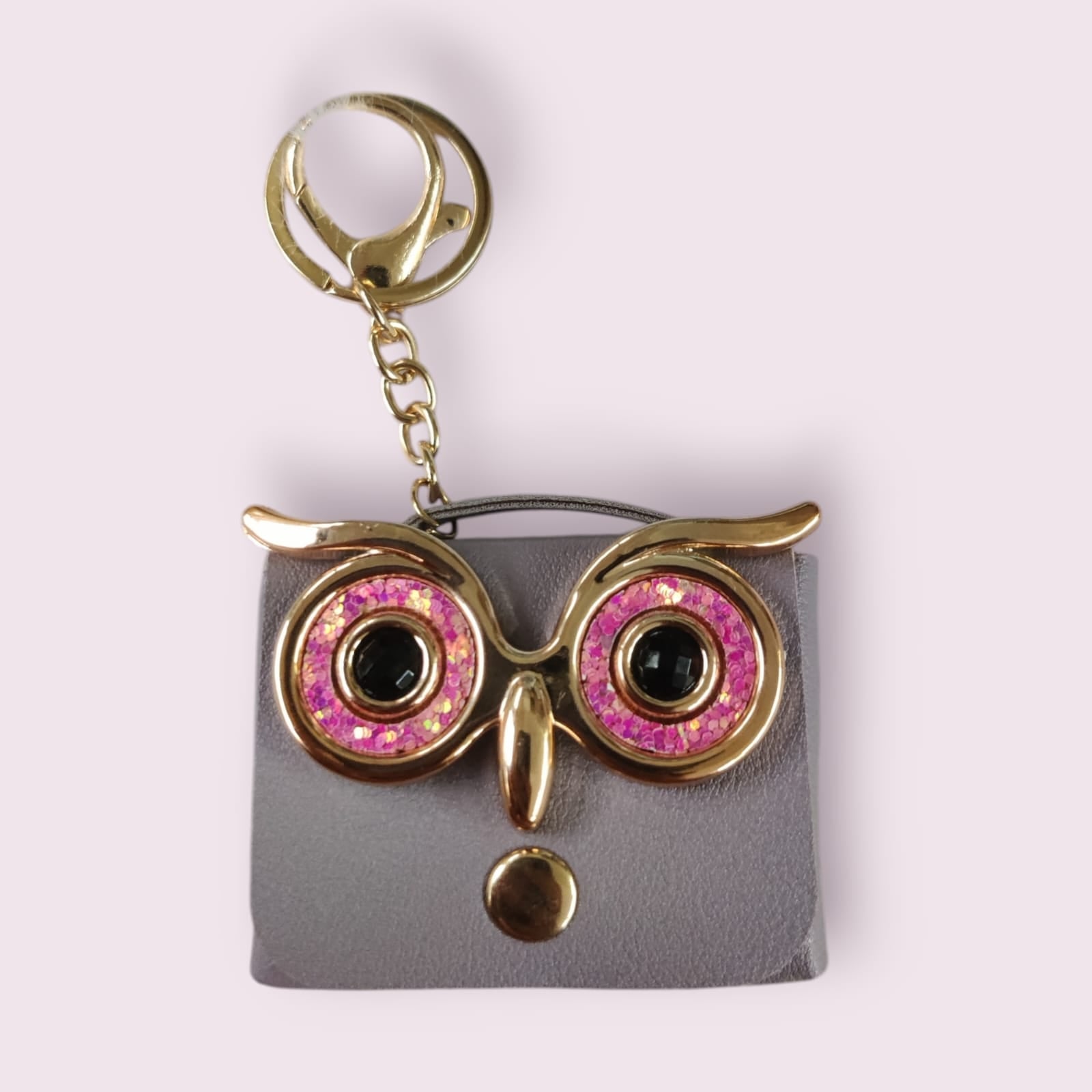 Cute Owl Mask Handbag Keychain With Bagcharm (Select From Drop Down Menu)