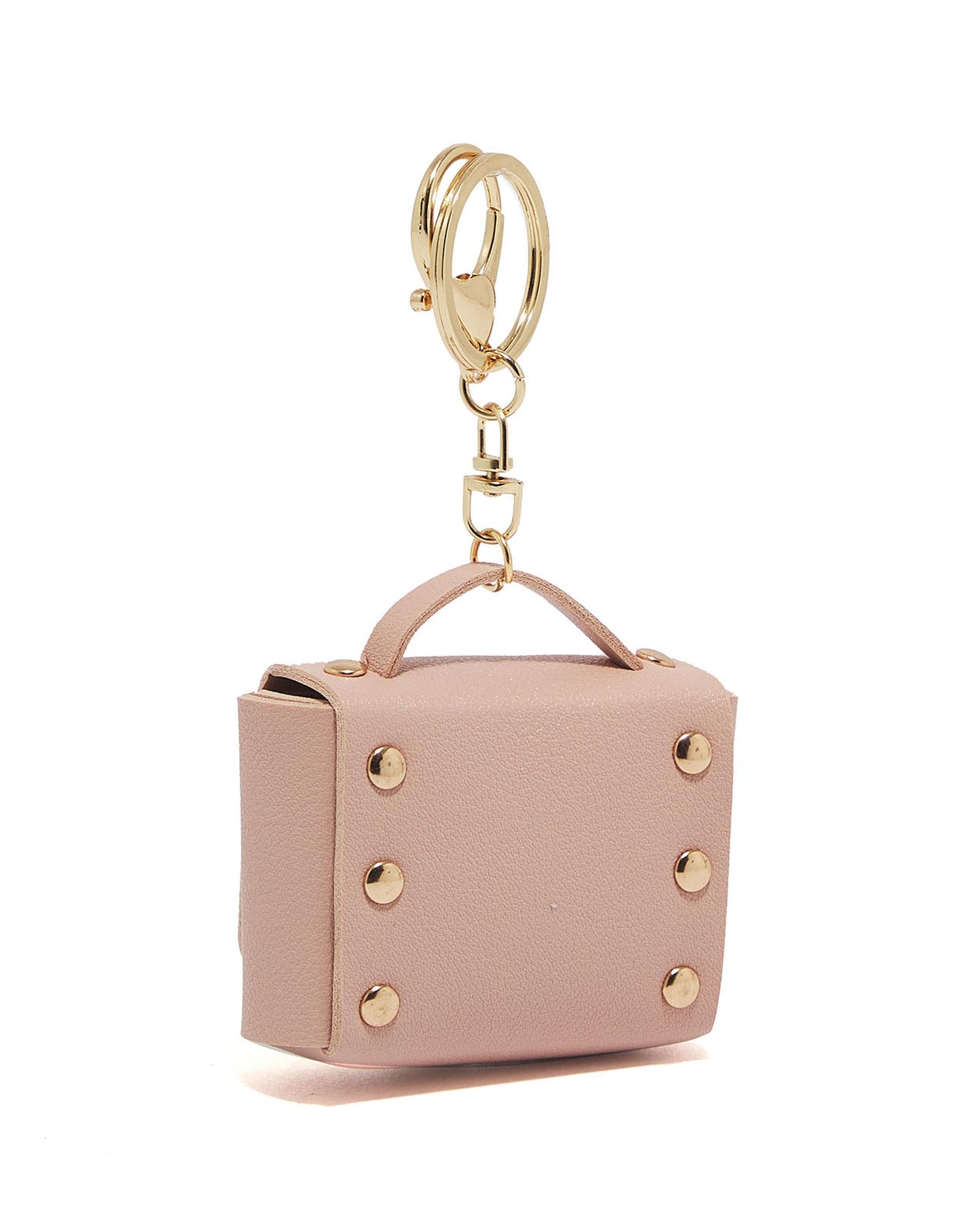 Cute Handbag Keychain With Bagcharm (Select From Drop Down Menu)