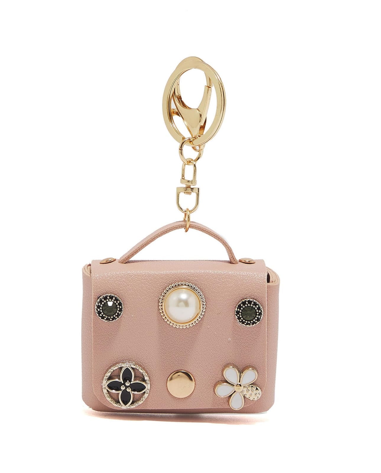 Cute Handbag Keychain With Bagcharm (Select From Drop Down Menu)