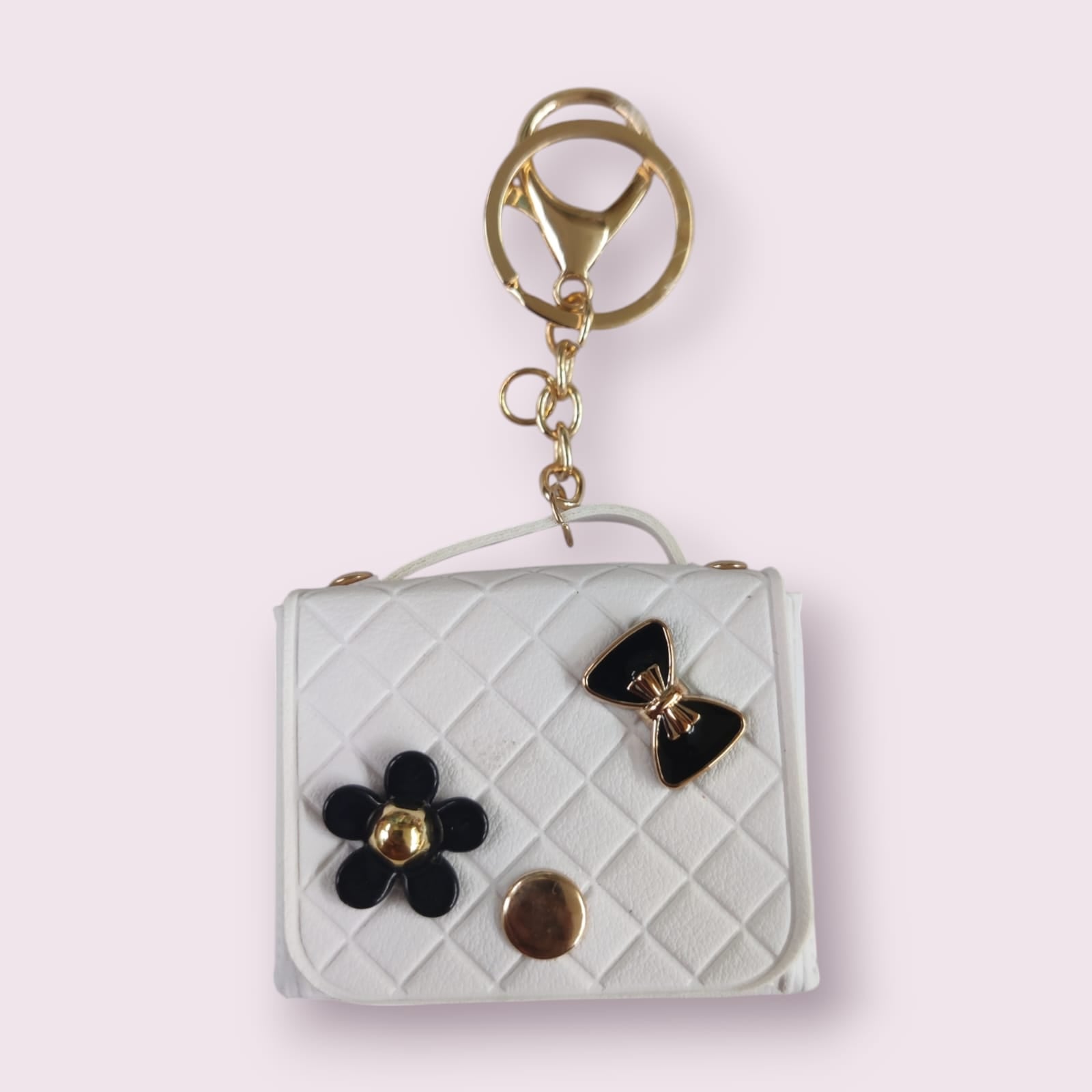 Cute Handbag Keychain With Bagcharm (Choose From Drop Down Menu)