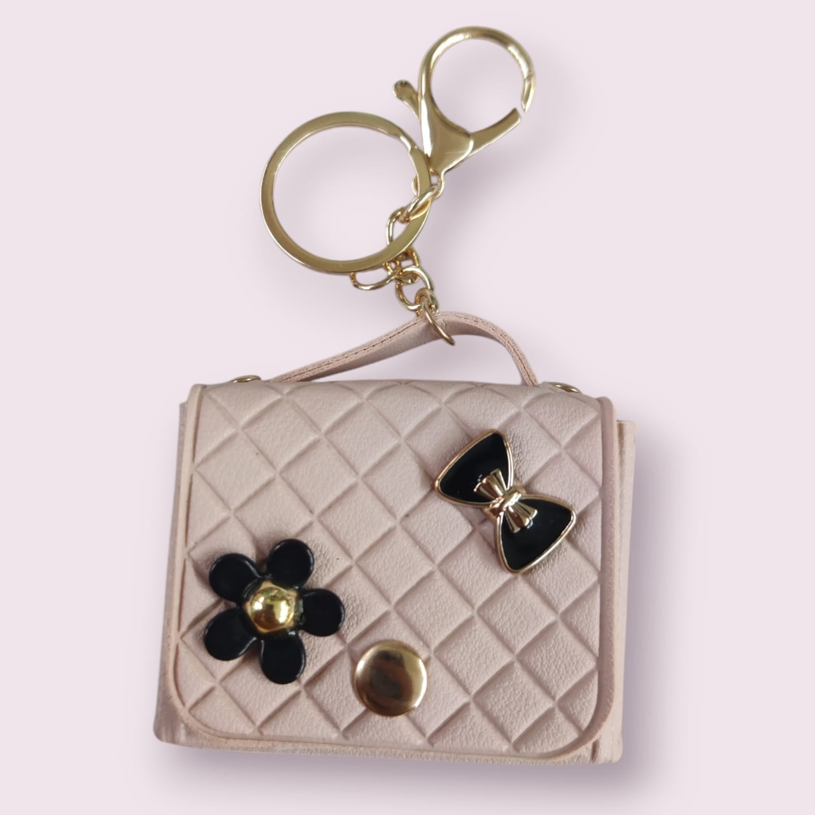 Cute Handbag Keychain With Bagcharm (Choose From Drop Down Menu)