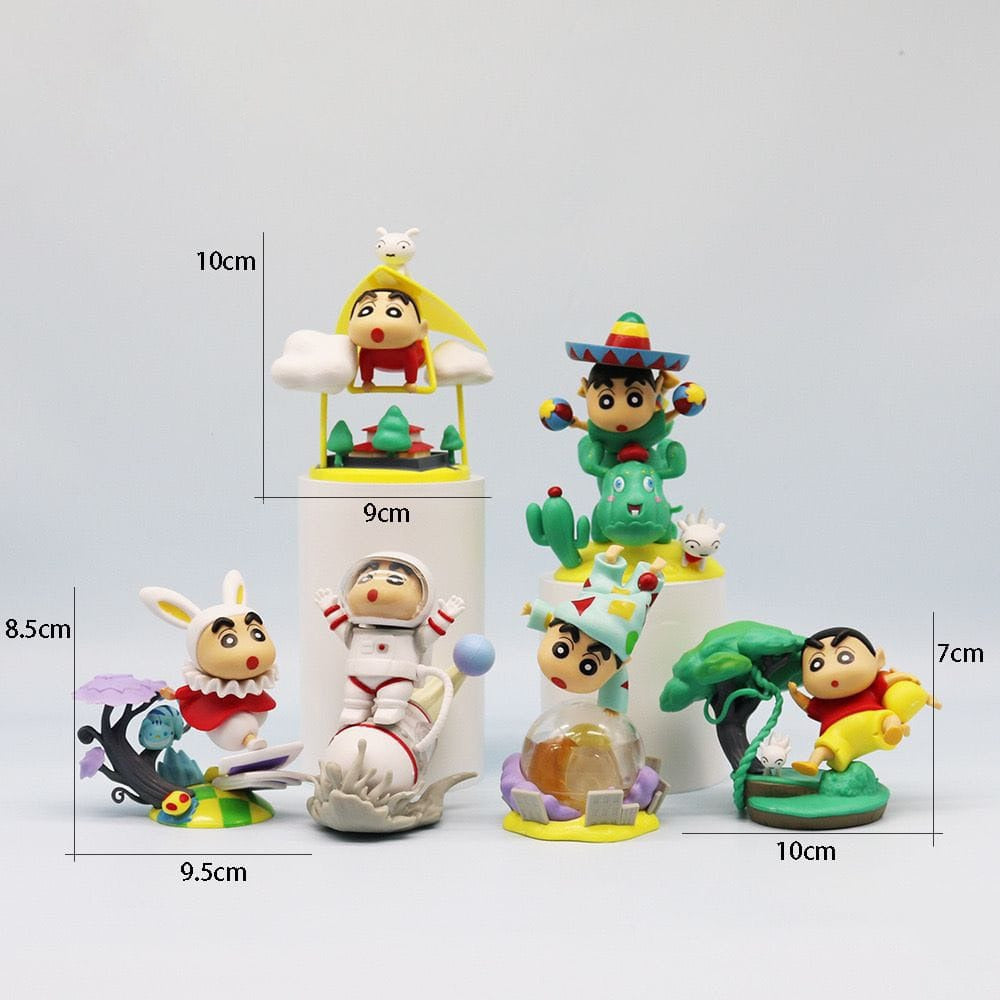 Shinchan Set of 6 Figures