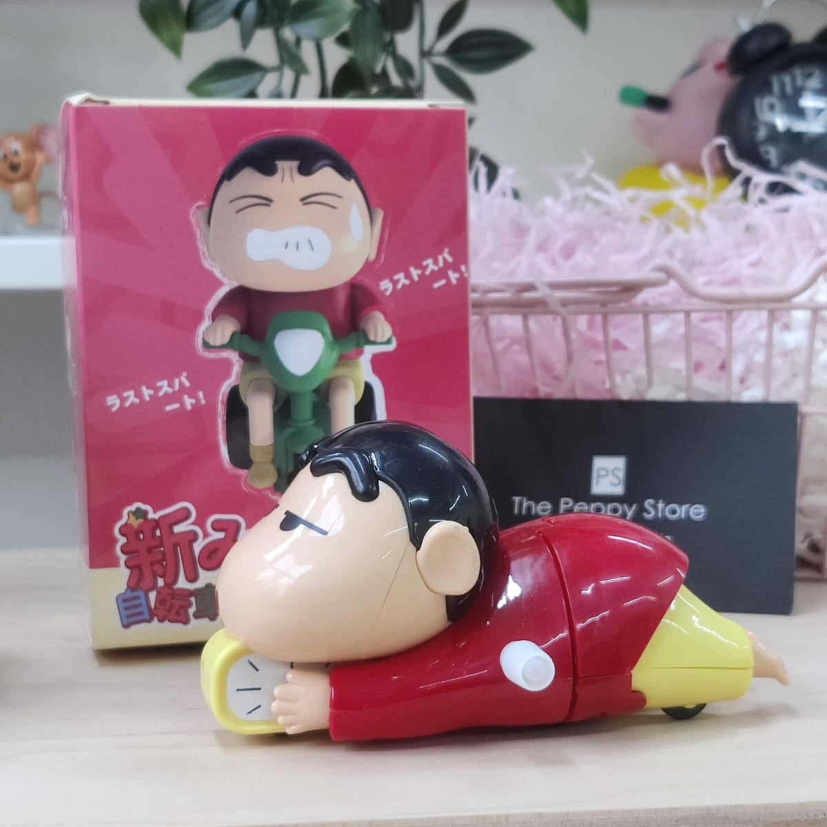 Cute Shinchan Movable Toy Figures (Select From Drop Down)