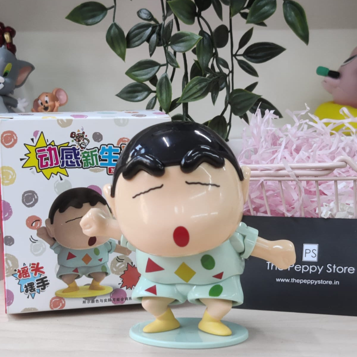 Cute Shinchan Movable Toy Figures (Select From Drop Down)