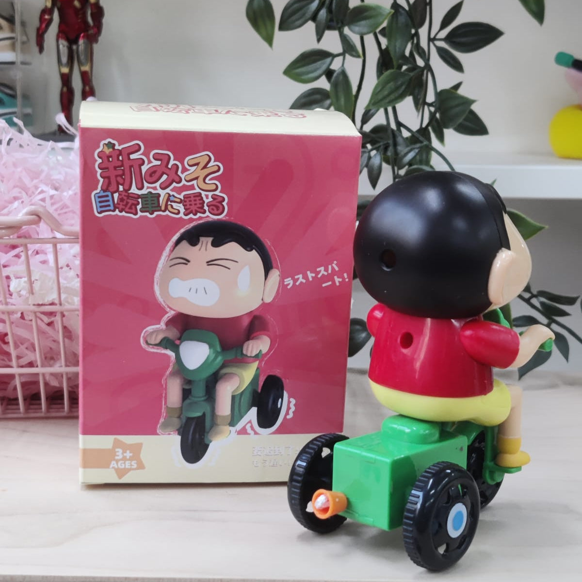 Cute Shinchan Movable Toy Figures (Select From Drop Down)