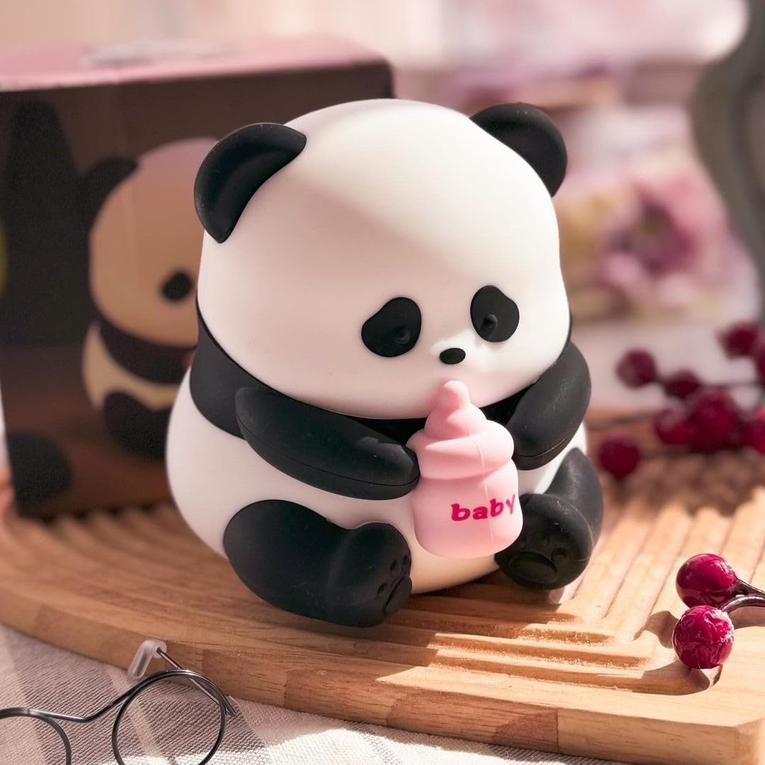 Panda Colour- Changing 3D Silicon Lamp - USB Chargeable