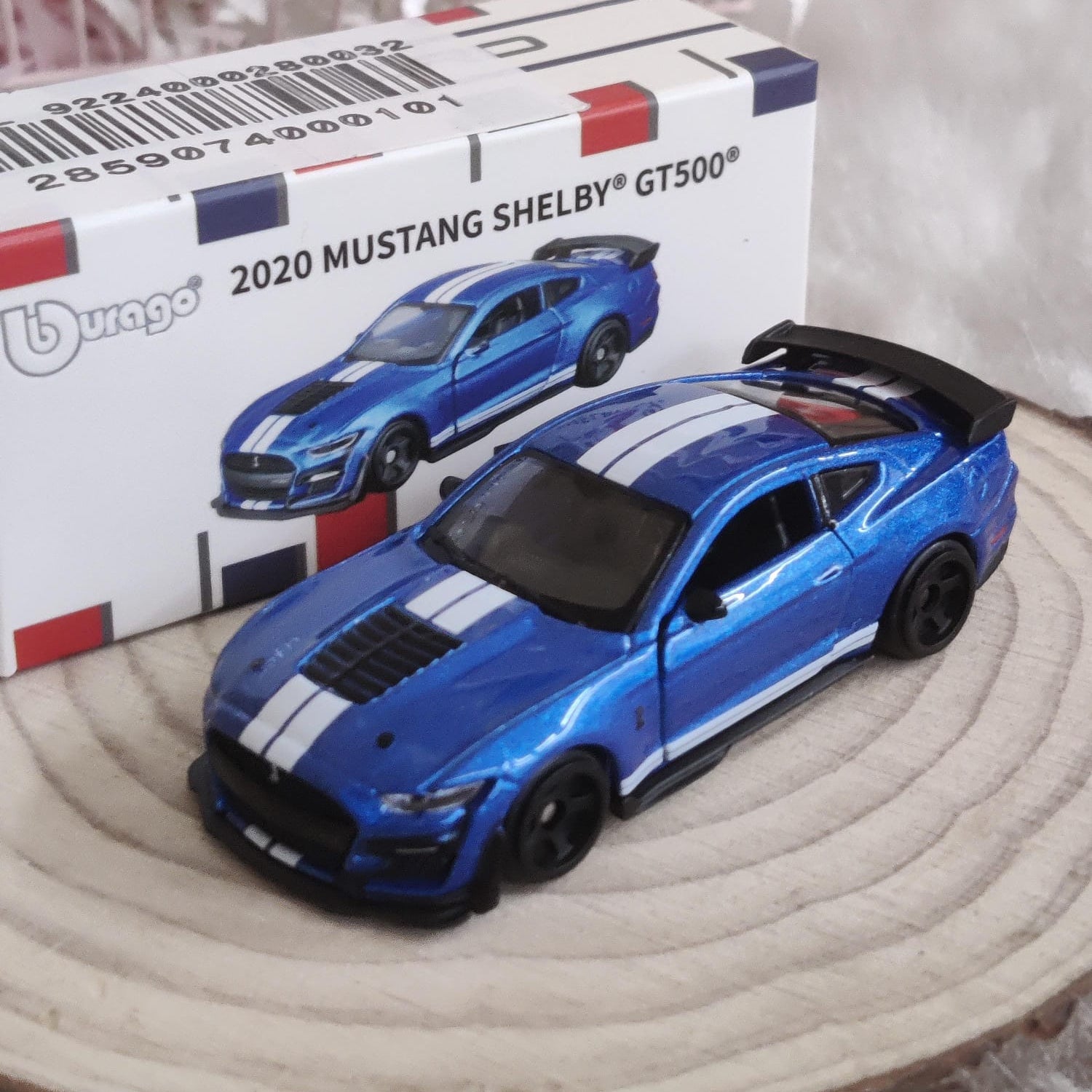 Official Bburago 2020 Mustang Shelby GT500 - 1 : 64 Diecast Scale Model - (No Cash On Delivery Allowed On This Product)