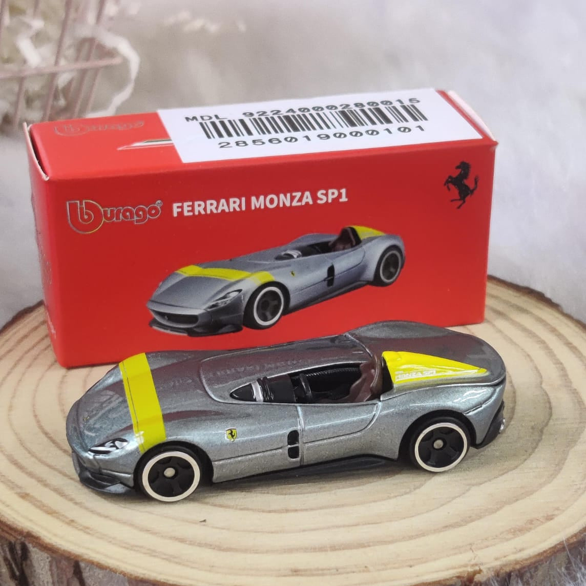 Official Bburago Ferrari Monza SP1 - 1 : 64 Diecast Scale Model