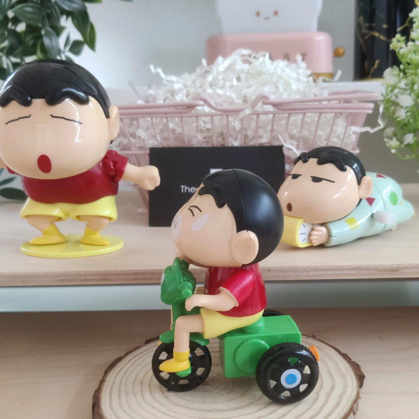 Cute Shinchan Movable Toy Figures (Select From Drop Down)