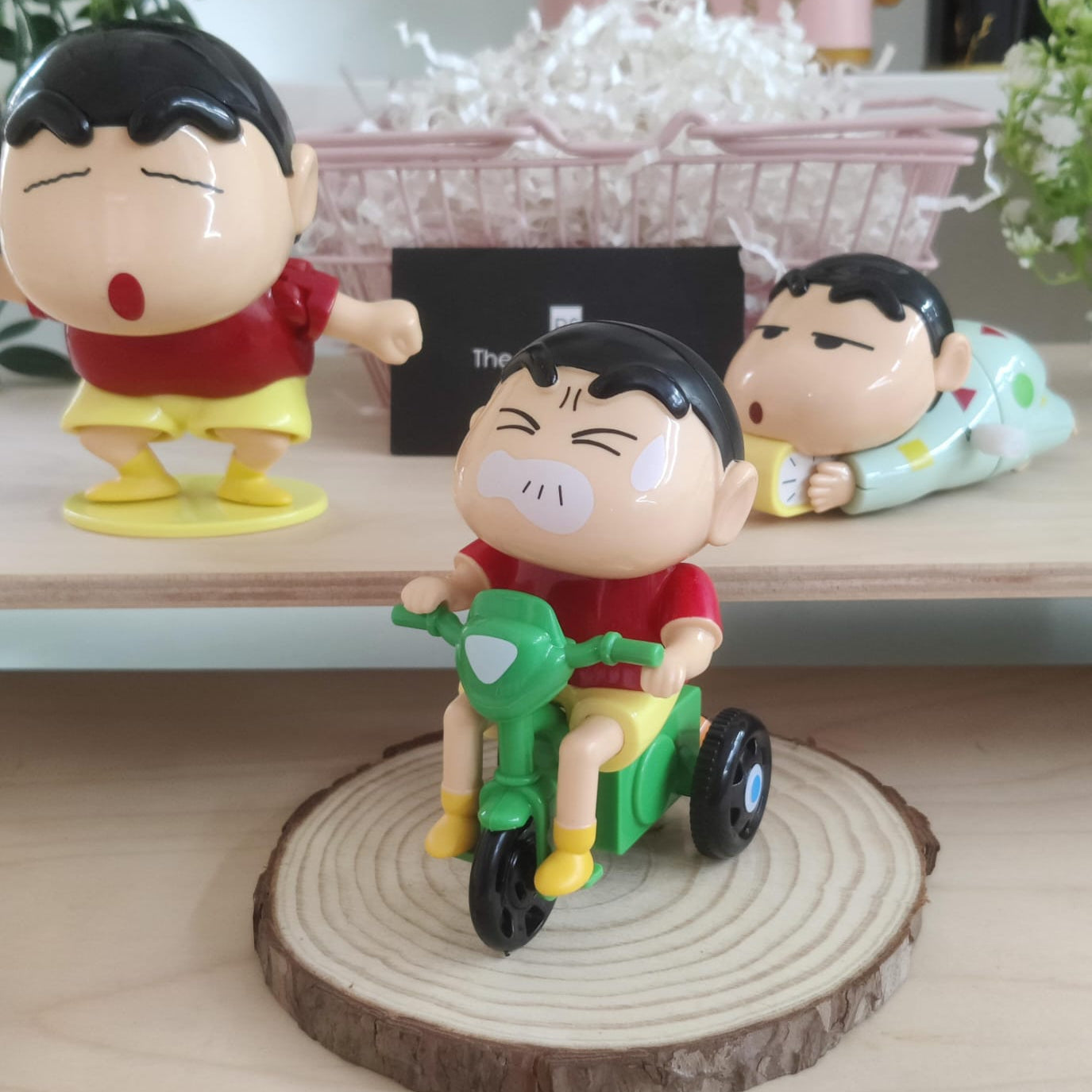 Cute Shinchan Movable Toy Figures (Select From Drop Down)