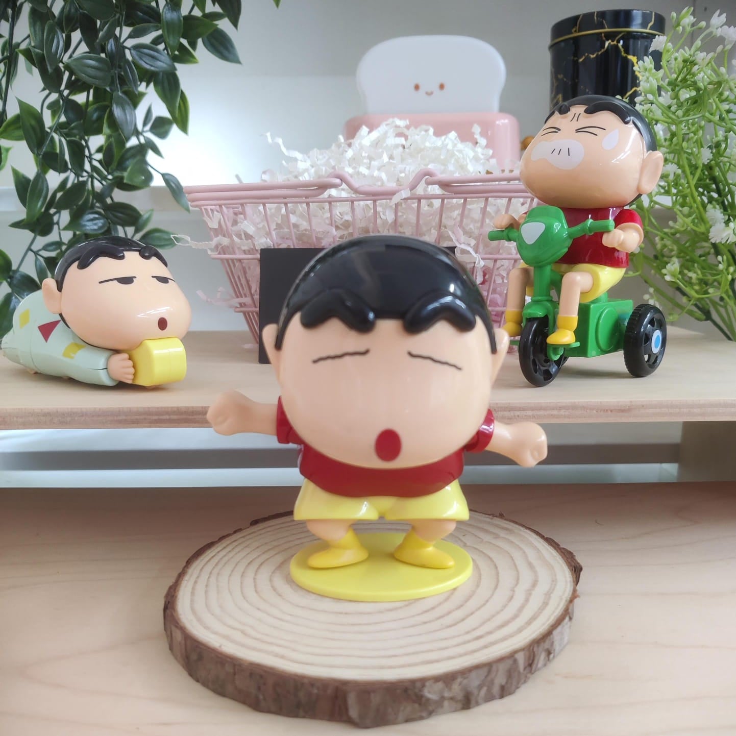 Cute Shinchan Movable Toy Figures (Select From Drop Down)