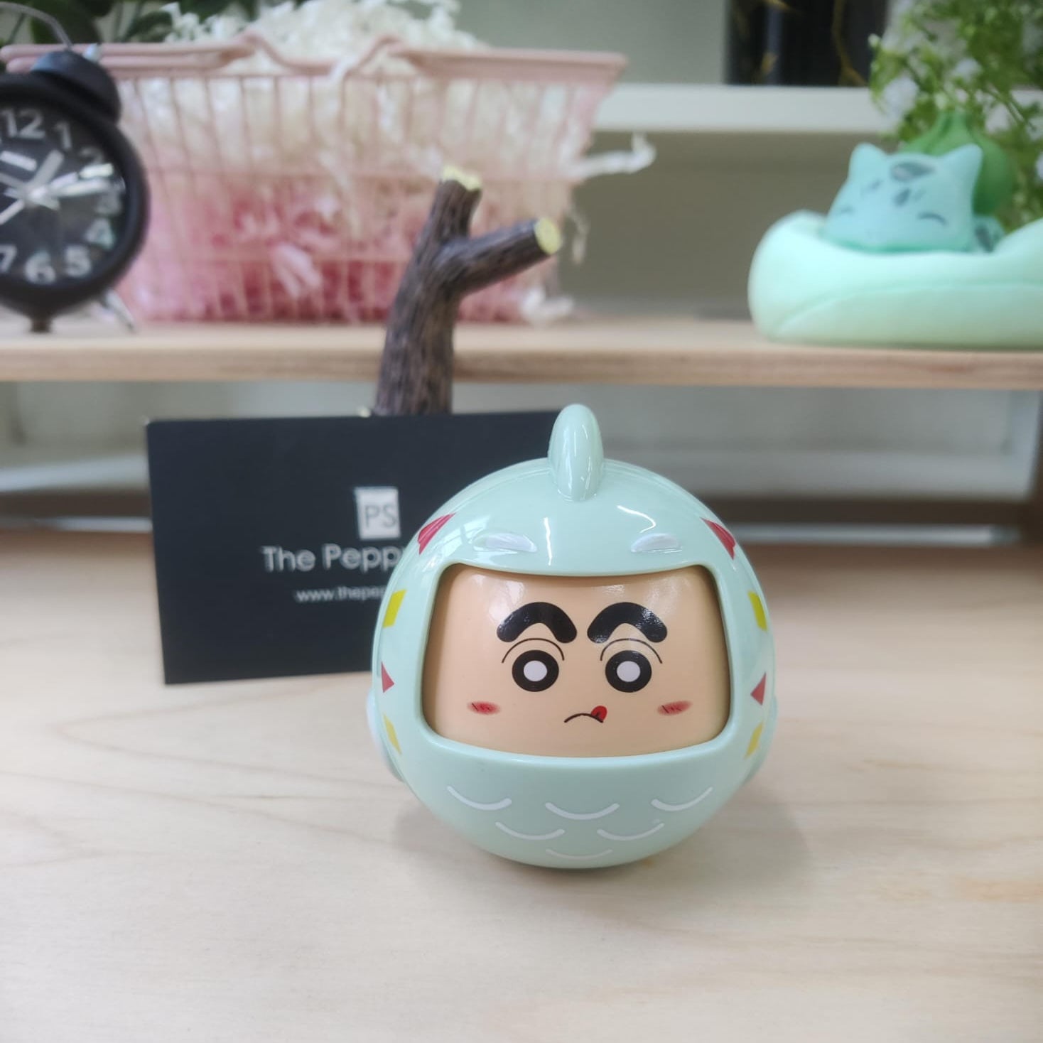 Fish-Shaped Shinchan With Cute 4 Expressions 3D Keychain