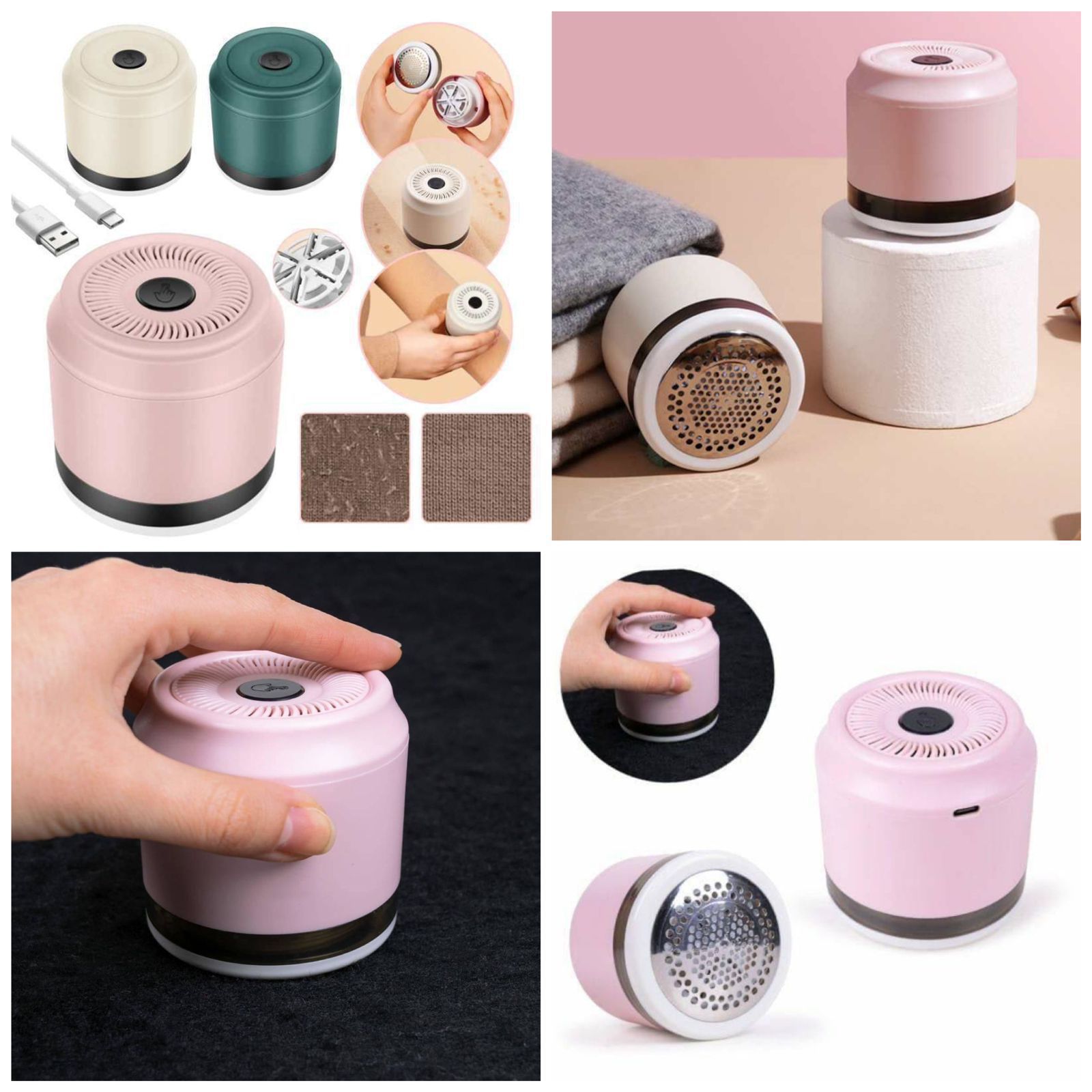 Portable Lint Remover - USB Chargeable (Select From Drop Down Menu)