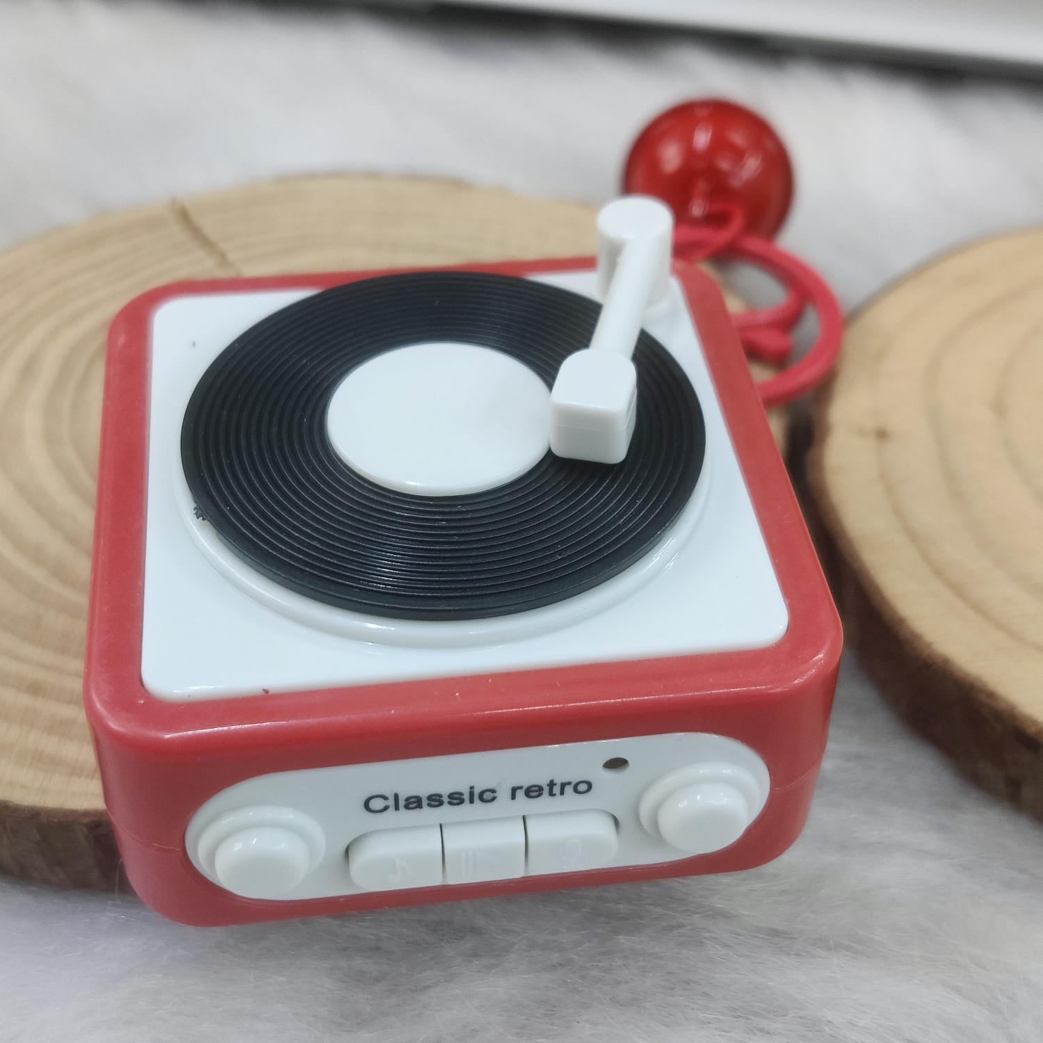 Vintage Tape Recorder 3D Keychain With Sound (Choose From Drop Down Menu)