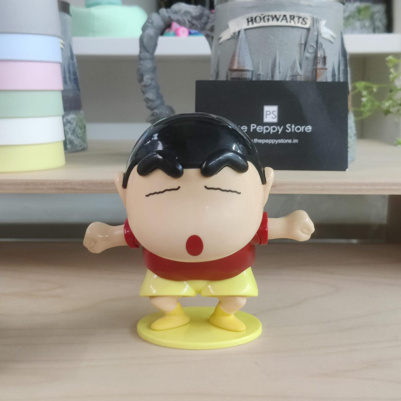 Cute Shinchan Movable Toy Figures (Set Of 3)