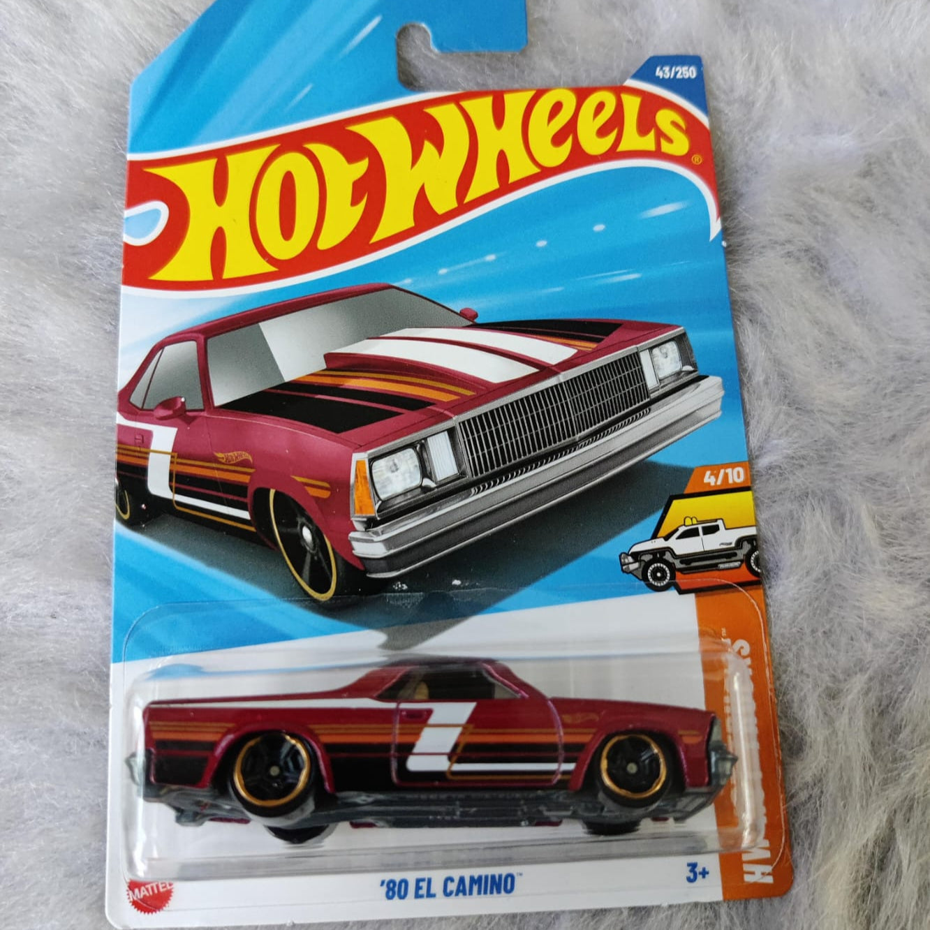 Hot Wheels Imported '80 EL Camino Vehicle Exclusive Collection 2025 C and D Case