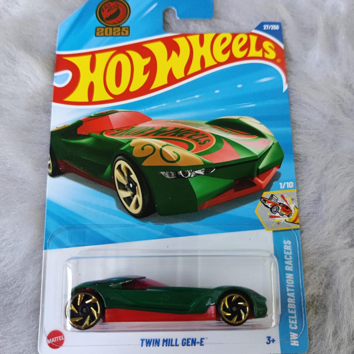 Hot Wheels Imported Twin Mill Gen-E Vehicle Exclusive Collection 2025 C and D Case