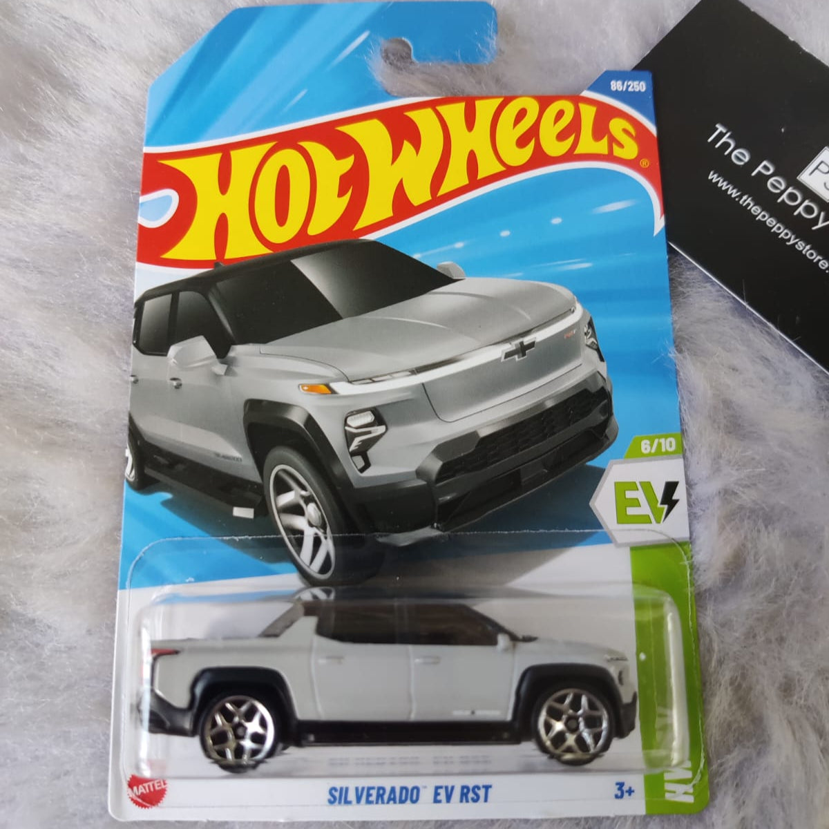 Hot Wheels Imported Silverado EV RST Vehicle Exclusive Collection 2025 C and D Case